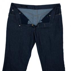 Pre Owned Gucci Dark Blue Denim Jeans L