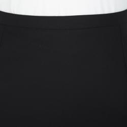 Pre Owned Gucci Black High Waist Pencil Skirt S