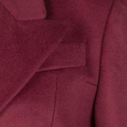 Gucci Burgundy Wool Belted Long Coat M