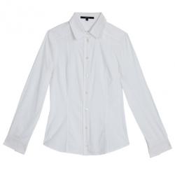 Gucci White Classic Collar Shirt S