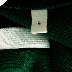 Gucci Green Side Stripe Detail Floral Embroidered Kelly Stirrup Track Pants S
