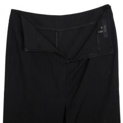 Pre Owned Gucci Fitted Pinstriped Pencil Skirt S