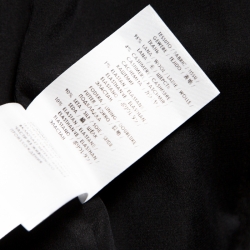 Pre Owned Gucci Black Wool Silk Lined Tailored Blazer M