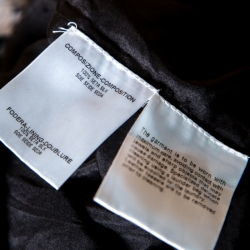 Pre Owned فستان غوتشي حرير طباعة أورينتال مزخرف بوسط ساقط S