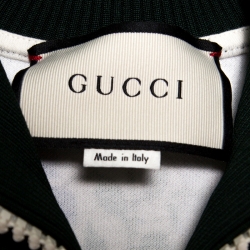 Pre Owned Gucci New Flora Print Zip Detail Ruffled Cap Sleeve Dress XXS