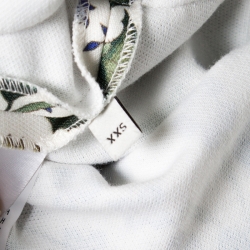 Pre Owned Gucci New Flora Print Zip Detail Ruffled Cap Sleeve Dress XXS