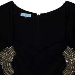 مملوكة مسبقًا Gucci Black Embellished Gown M