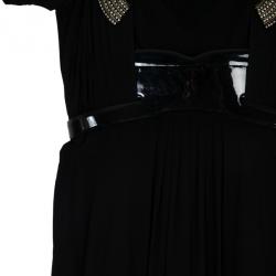 مملوكة مسبقًا Gucci Black Embellished Gown M