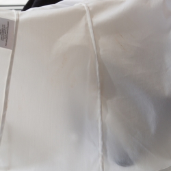 Pre Owned Gucci White Cotton Horsebit Clasp Detail Long Sleeve Shirt S