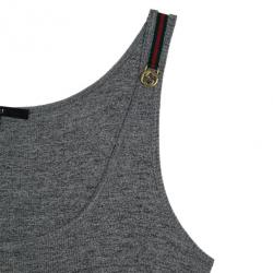 Pre Owned Gucci Ribbed Sleeveless Top XL