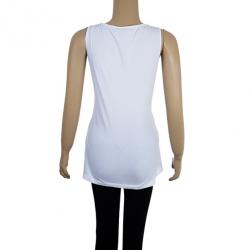 Pre Owned Gucci Cotton Sleeveless Stretch Top L