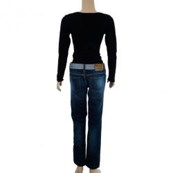 مملوكة مسبقًا Gucci Blue Denim Jeans M