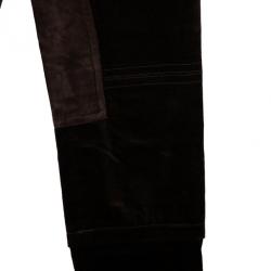 Pre Owned Gucci Brown Velvet Pants M