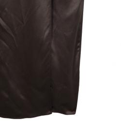 Pre Owned Gucci Front Knot Evening Gown M