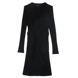 Pre Owned Gucci Long Sleeve Knot Dress L