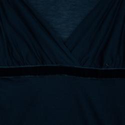 مملوكة مسبقًا Gucci Blue Short Sleeve Top M