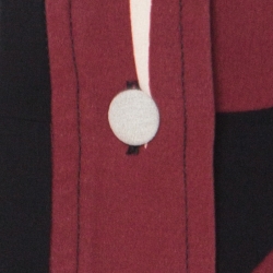 Pre Owned Gucci Multicolor Geometric Print Silk Crepe de Chine Shirt Dress S