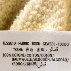 Gucci Cream Appliqued Cotton Blind For Love Oversized Hoodie M