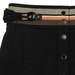 مملوكة مسبقًا Gucci Signature Stitched Belt Skirt S