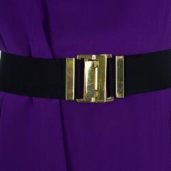 Pre Owned فستان غوتشي حزام عنق و ديرابيه M