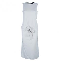 Gucci Wool Low Waist Belted Dress S