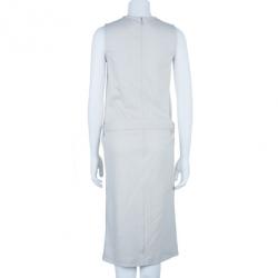 Gucci Wool Low Waist Belted Dress S