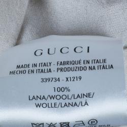 Gucci Wool Low Waist Belted Dress S