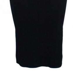 Pre Owned فستان غوتشي مفصل للجسم مزين بالبامبو S