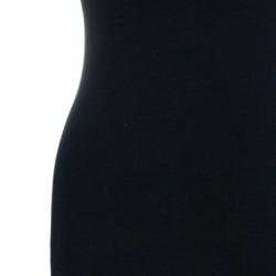 Pre Owned فستان غوتشي مفصل للجسم مزين بالبامبو S