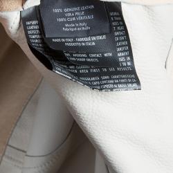 مملوكة مسبقًا Gucci Beige Fringed Suede Jacket S