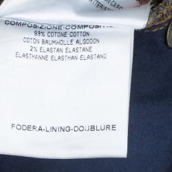 Pre Owned Gucci Dark Wash Relaxed Skinny Jeans S