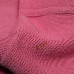 Gucci Pink Cotton Embroidered Oversized Hoodie XS