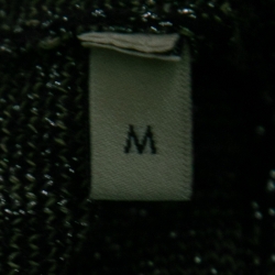 Pre Owned Gucci Black GG Patterned Jacquard Knit GG Polo Dress M