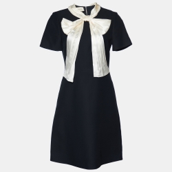 Gucci black clearance and white dress