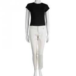 Gucci Beige Tapered Trousers M