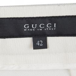 Gucci Beige Tapered Trousers M