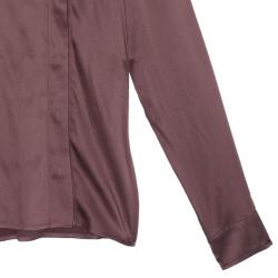 مملوكة مسبقًا قميض غوتشي حرير بني M