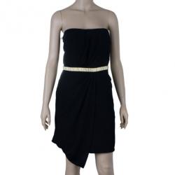 Gucci Black Strapless Cocktail Dress S