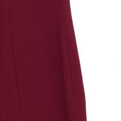 Pre Owned فستان غوتشي أحمر حمالة عنق هورسبت S