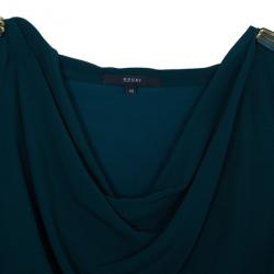 �مملوكة مسبقًا فستان غوتشي أخضر مزخرف S