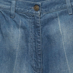 Gucci Blue Washed Denim Flared Jeans S Waist 24"