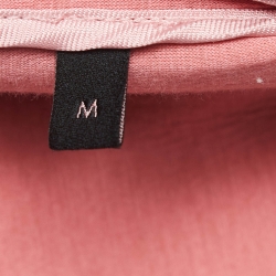 Pre Owned Gucci Pink Life Is Gucci Spray Painted Cotton Sweatshirt M