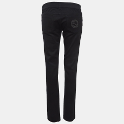 Gucci Black GG Studded Denim Jeans M Waist 31"