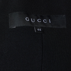 Gucci Black Wool Pant Suit M