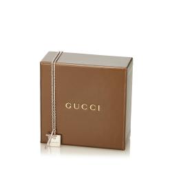 Gucci SV925 Sterling Silver Cross Necklace