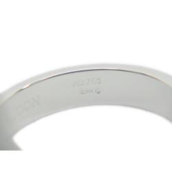 Gucci 18K White Gold Icon Ring Size 53