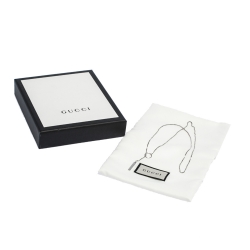 Gucci 18K White Gold Chain Y Lariat Necklace