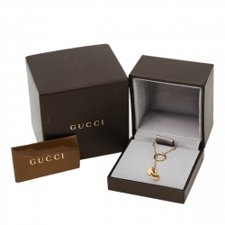 Gucci Horsebit 18K Yellow Gold Lariat Necklace