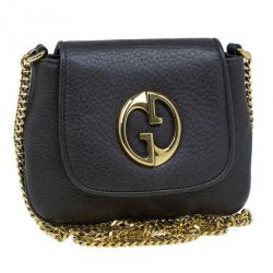 Pre Owned Gucci Dark Green Soho Crossbody