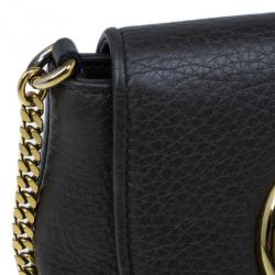 Pre Owned Gucci Dark Green Soho Crossbody